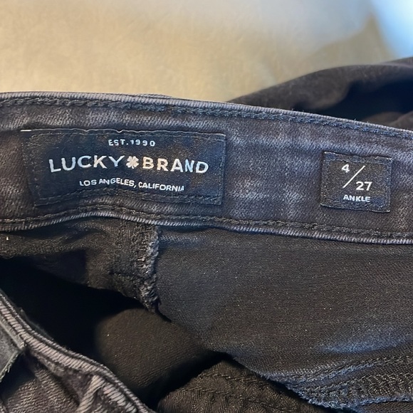 Lucky Brand Black  The BRIDGETTE  SKINNY Ankle Jean - Picture 7 of 7